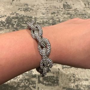 Baublebar Pave Link Bracelet